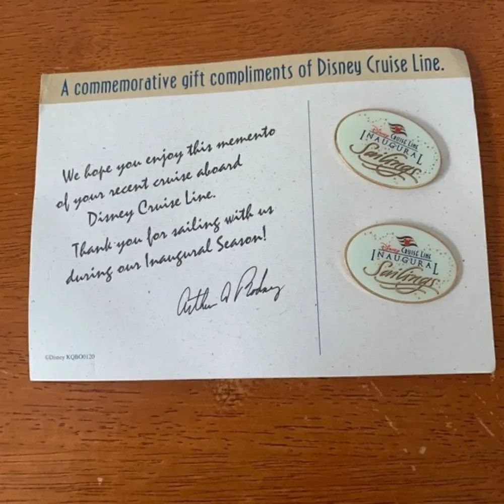 🆕 Disney Commemorative Pins - Disney Cruise Line NWT